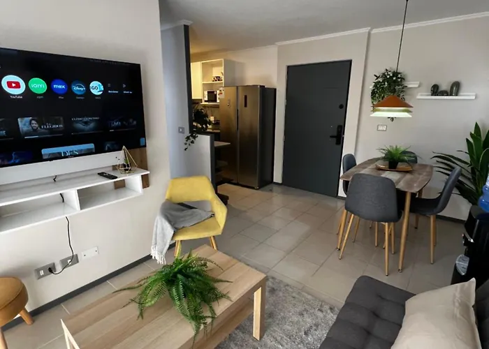 Dep 3 Piezas 1 Bano, Centrico , Wifi , Aire Acondicionado , Parking Privado, Lavanderia , Gym, En El Centro De La Ciudad
