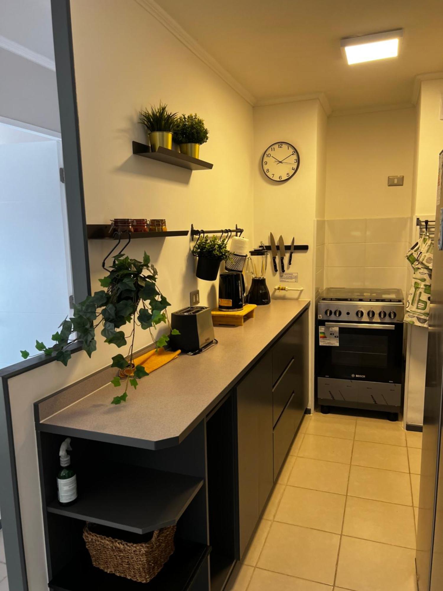 Dep 3 1 Bano, Centrico , Wifi , Aire Acondicionado , Parking Privado, Lavanderia , Gym, En El Centro De La Ciudad * Rancagua